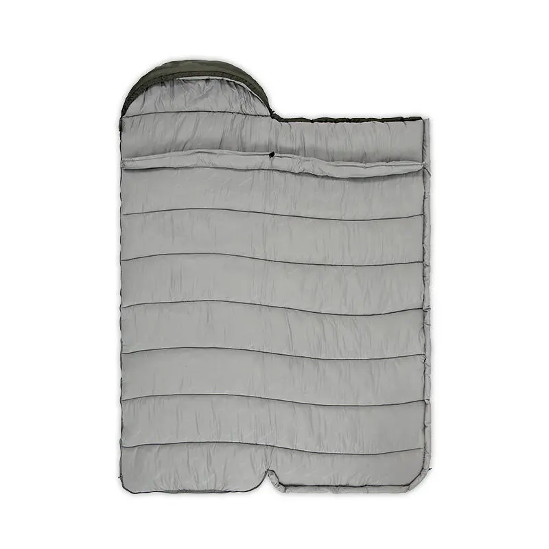 Спальник с капюшоном Naturehike U350 NH20MSD07, (1°C), левый, зеленый - фото 2