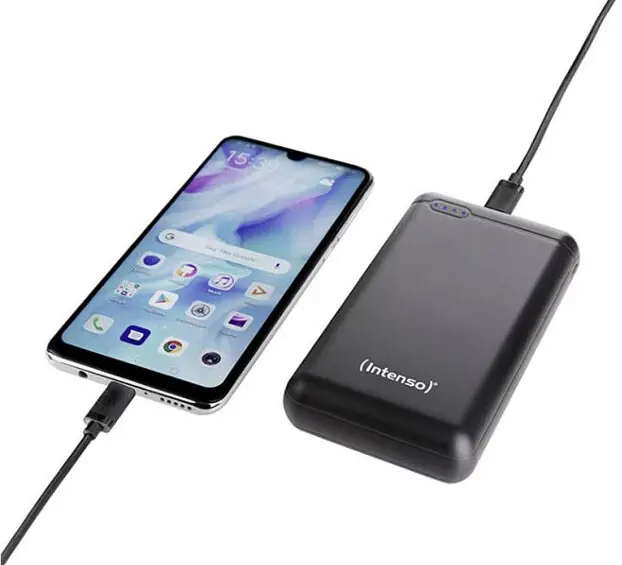 Зовнішній акумулятор Power Bank Intenso XS20000 (4034303029563) Black Чорний - фото 5
