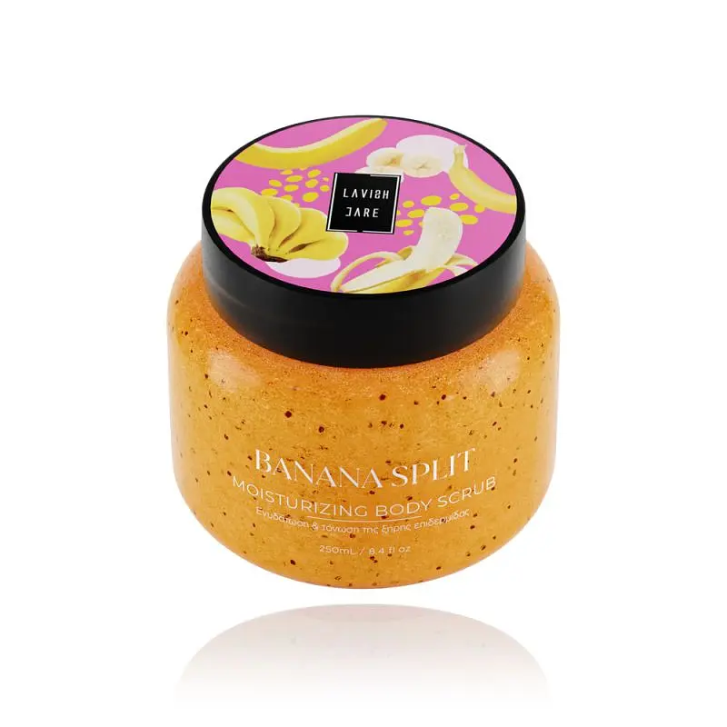 Скраб для тіла зволожуючий LAVISH CARE BODY SCRUBS - BANANA SPLIT банановий, 250 мл - фото 2