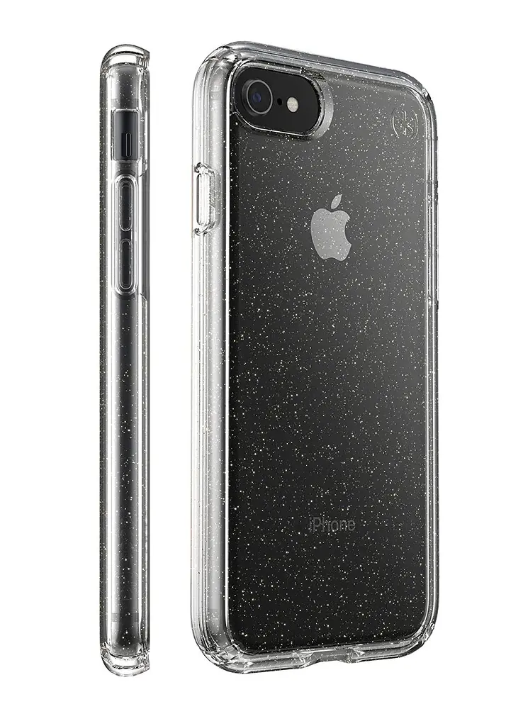 Чохол прозорий протиударний Speck Presidio Clear для iPhone 7/8/SE 2020 Clear Glitter - фото 4