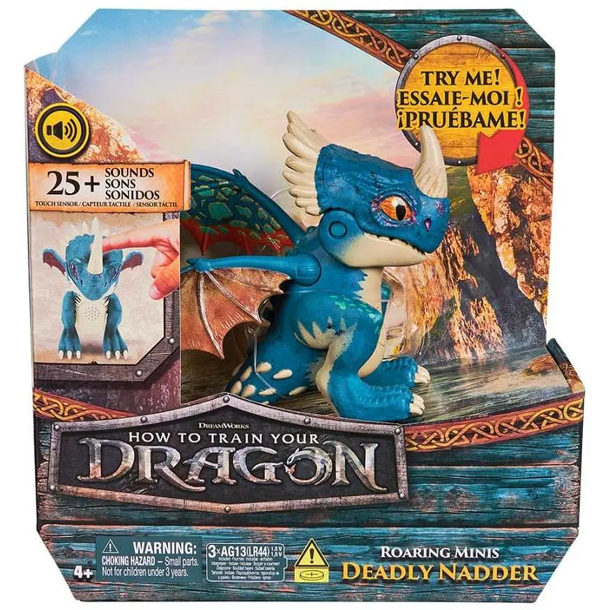Інтерактивний дракон Dragons Як приборкати дракона Смертельний Змійовик Буревійка 10 см (SM66676/6072696) - фото 7
