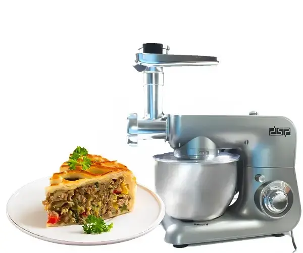 Кухонный комбайн стационарный 3 в 1 DSP KM-3042 с защитой от перегрузки на противоскользящих ножках 1000 Вт (KM-3042_3779) - фото 2