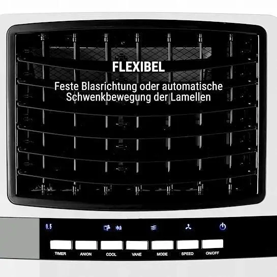 Мобильный кондиционер-вентилятор OneConcept Baltic Blue 3-в-1 (10029734) - фото 7