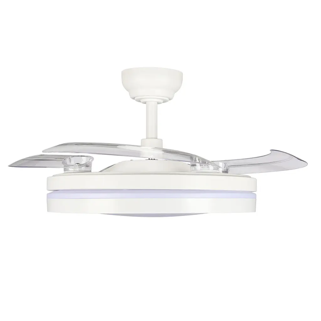 LED Світильник з вентилятором VIDEX CLF06 60W 3000K-4200K-6000K White - фото 2