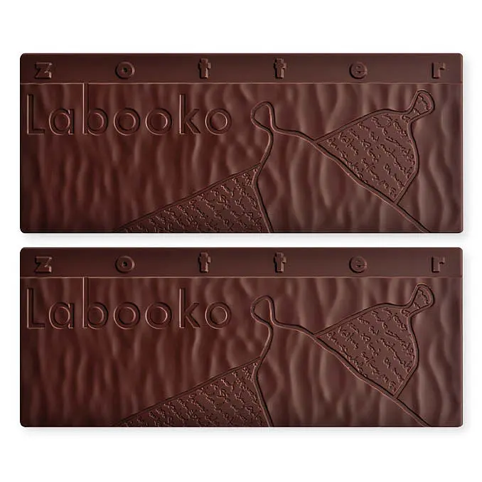 Шоколад Zotter Labooko Peru 82% Dark Chocolate чорний органічний 70 г (2 шт. х 35 г) - фото 2