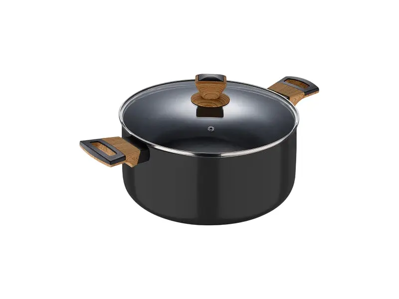 Каструля Bergner Earth 6 л black (BG-32037-BK)