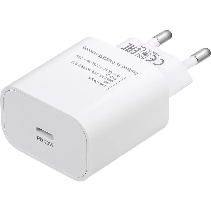 Зарядний пристрій Rivacase PS4101 WD4, PD 20 В, білий (PS4101 WD4 (White)) - фото 4