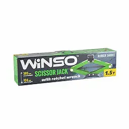 Домкрат ромбовий Winso гумова подушка висота підйому 104-385 мм 1.5 т - фото 4