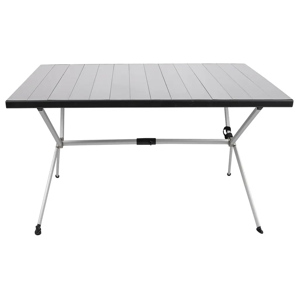 Складной стол Bo-Camp Lamel 121x80 cm Aluminium (1404438) - фото 2