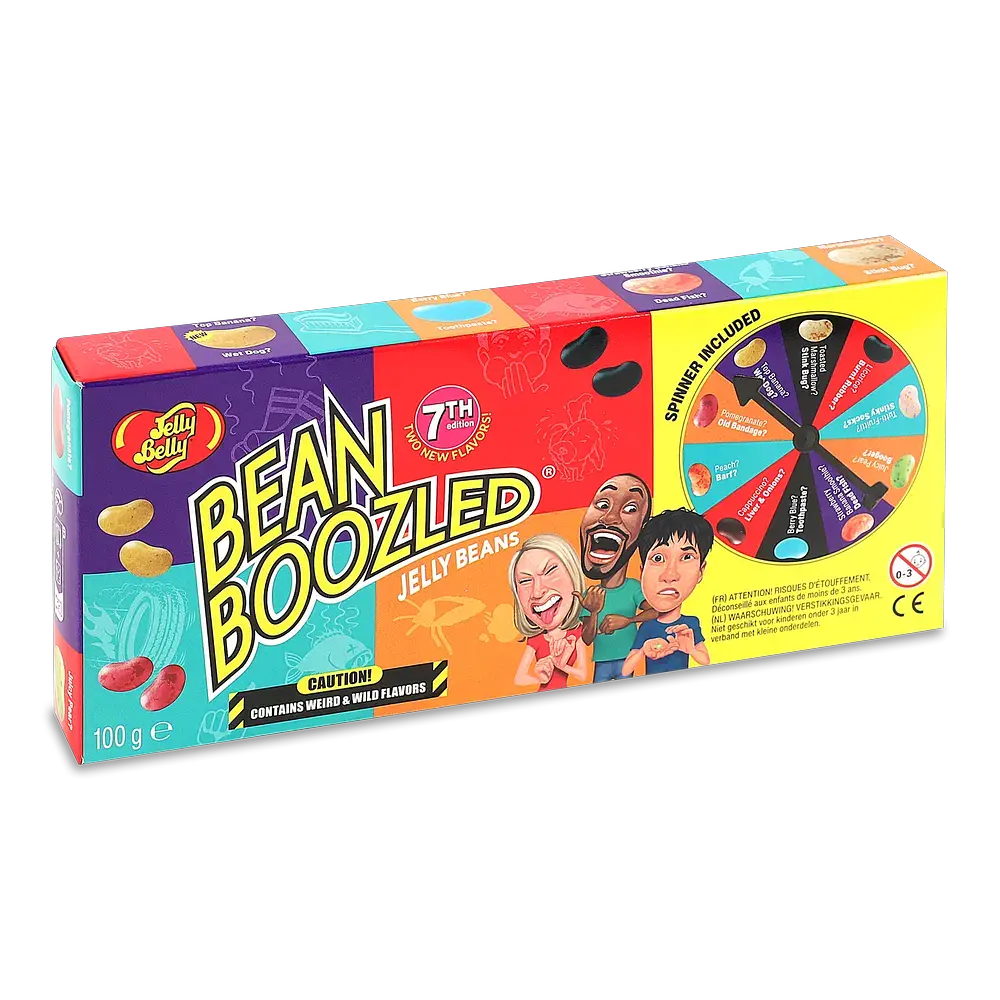 Цукерки та гра Bean Boozled Spinner Gift Box — 7th ed. 100 грамів - фото 3