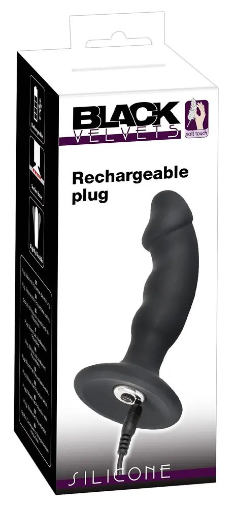 Анальна пробка BV Rechargeable Black Velvets 42-05934430000 100012 - фото 6
