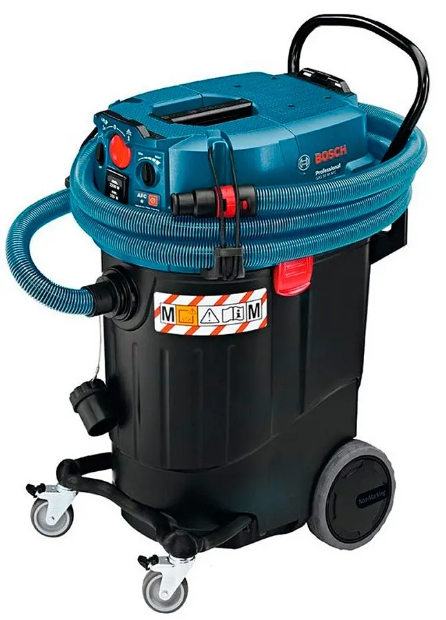 Будівельний пилосос Bosch GAS 55 M AFC Professional із насадкою для підлоги та щілинною насадкою