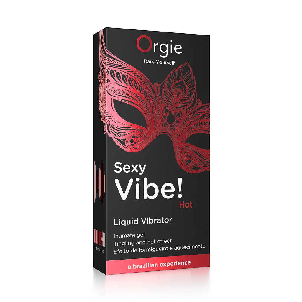 Жидкий вибратор Sexy Vibe, 15 мл вибрация + согревающий эффект Orgie (Бразилия-Португалия) - фото 4