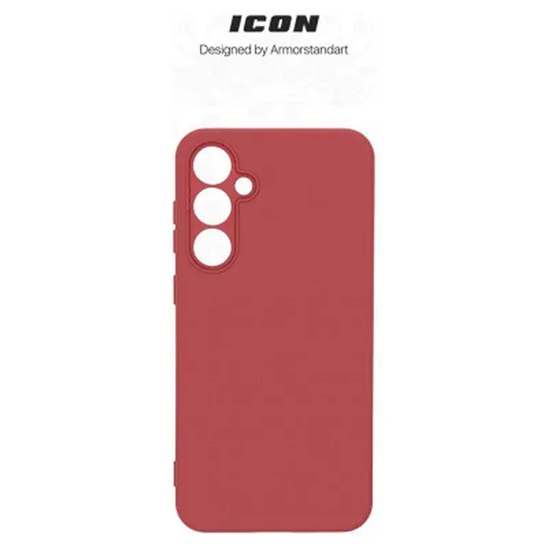 Чохол до мобільного телефона Armorstandart ICON Case Samsung S23FE 5G Camera cover Marsala (ARM69630) - фото 3
