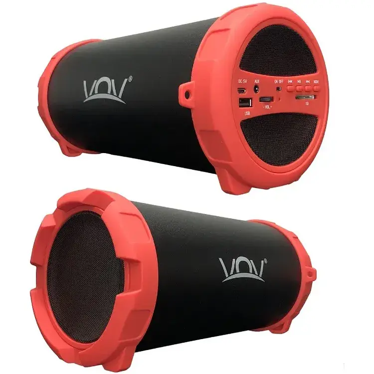 Портативная колонка VOV VOV-S11BK мощная USB micro USB AUX-вход Bluetooth - фото 4