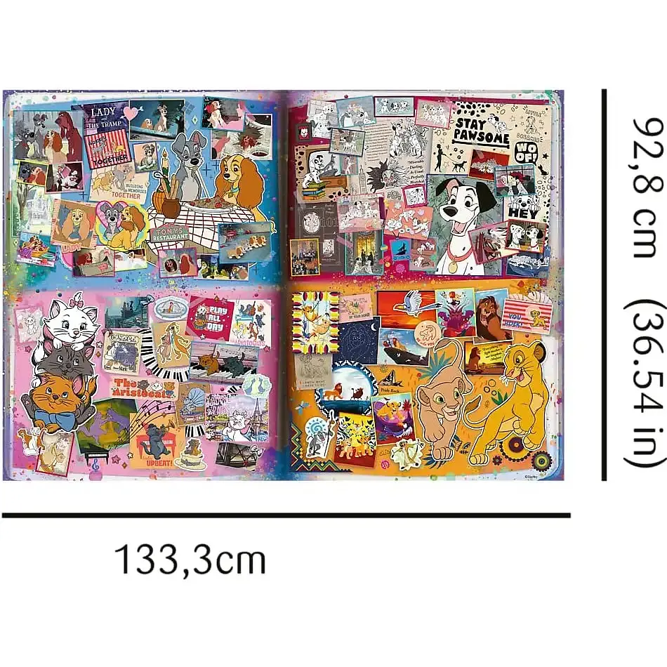 Пазлы "Бесконечная коллекция: "Большая книга Дисней" 6000 элементов 81037 Trefl, в коробке (5900511810370) - фото 3