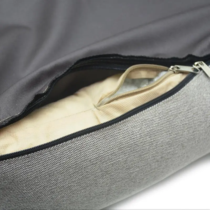 Лежак Zoo-hunt для собак Гросс коричневий №3 50х70х20 см - фото 3