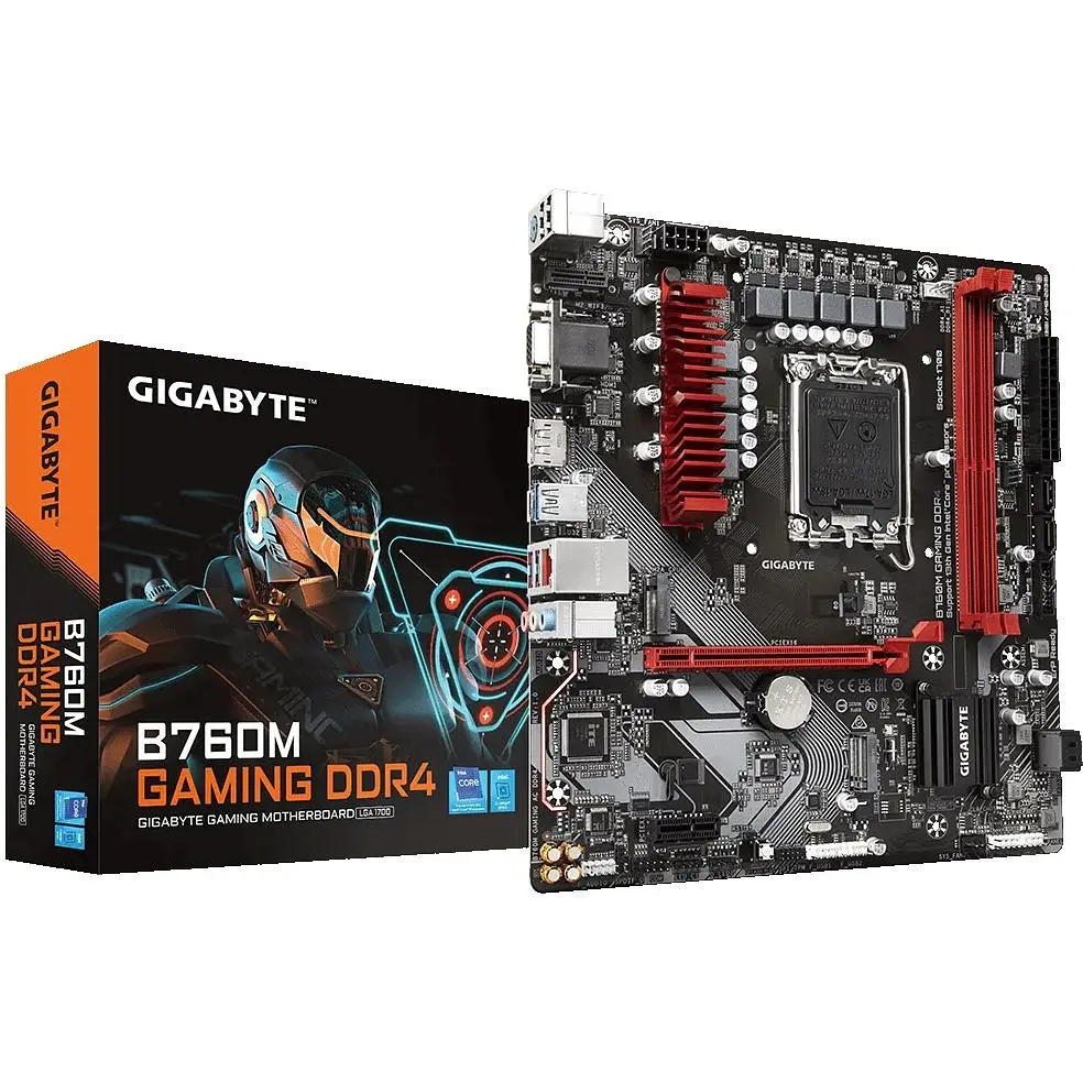 Материнська плата Gigabyte B760M Gaming DDR4 Socket 1700 - фото 2