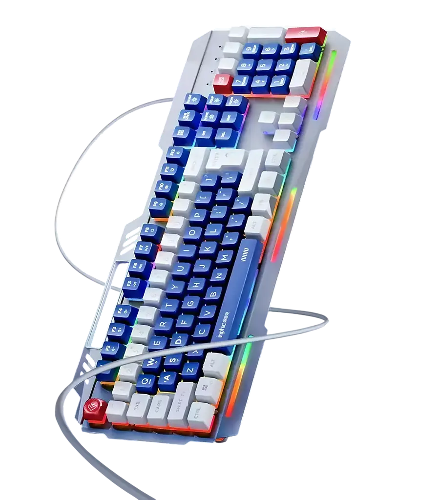 Клавіатура INPHIC K9 MECHA ENG Blue - фото 2