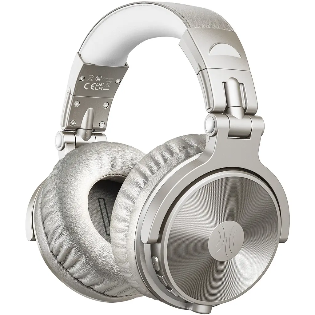 Гарнитура OneOdio Studio Pro C, Bluetooth+3,5мм, Silver - фото 4