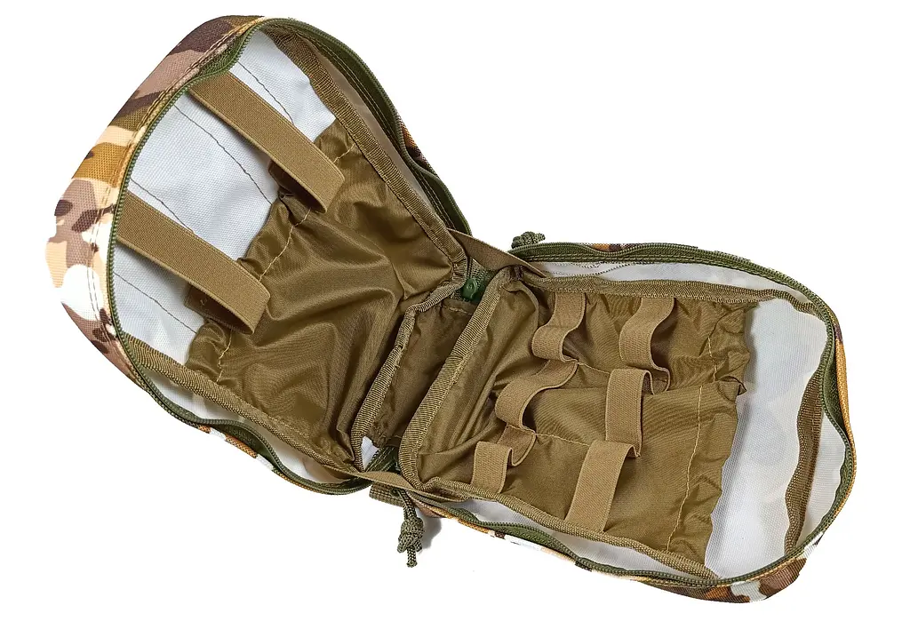 Підсумок аптечка тактична MOLLE Multicam Arid (степовий) для РПС, разгрузки або жилету - фото 5