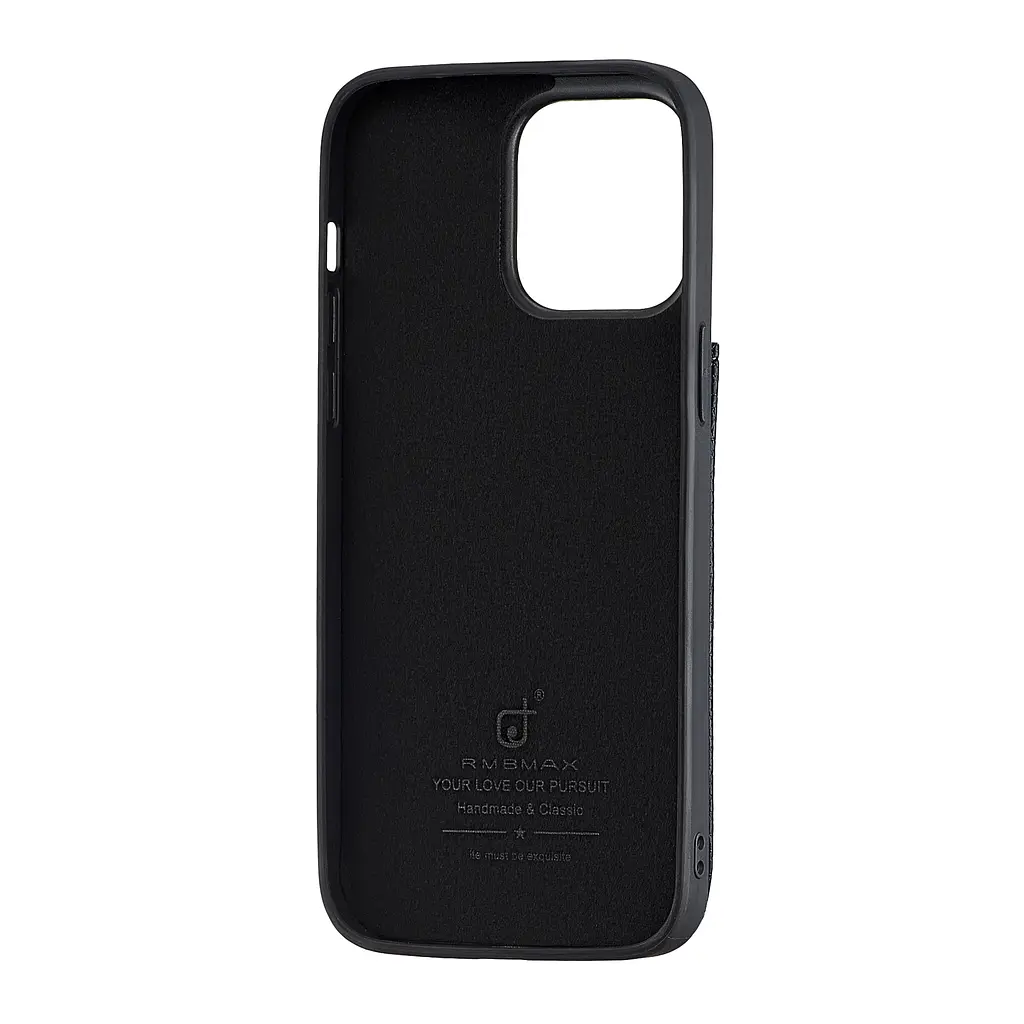 Чохол Jinduka Leather Pocket iPhone 14 Pro Max Black - фото 3
