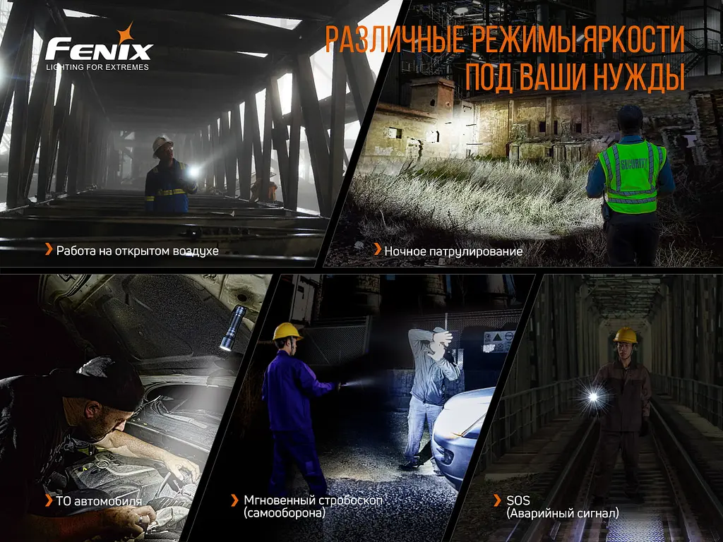 Фонарь ручной Fenix C7 - фото 11