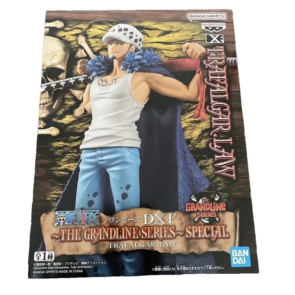 Фігурка Bandai DXF THE GRANDLINE MEN One Piece Trafalgar Law Ван Піс Трафальгар 21 см B TGM OP TL 21 - фото 6