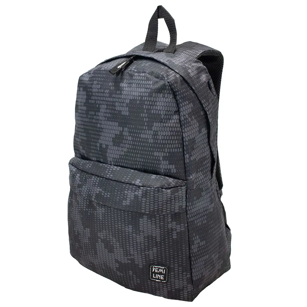Рюкзак міський Semi Line 17 Black Print (J4920-2)