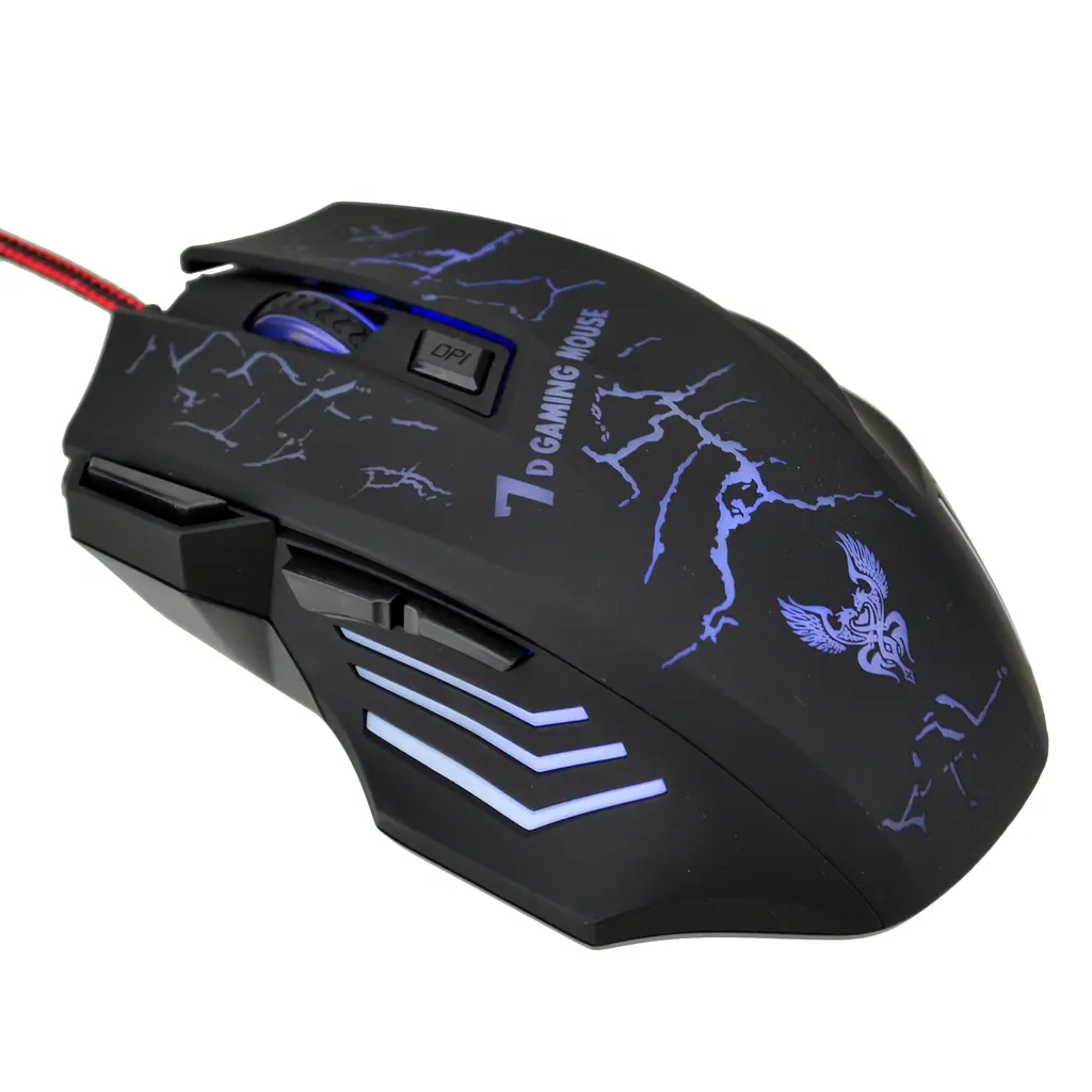 Комп'ютерна миша RIAS X7 RGB Black - фото 2
