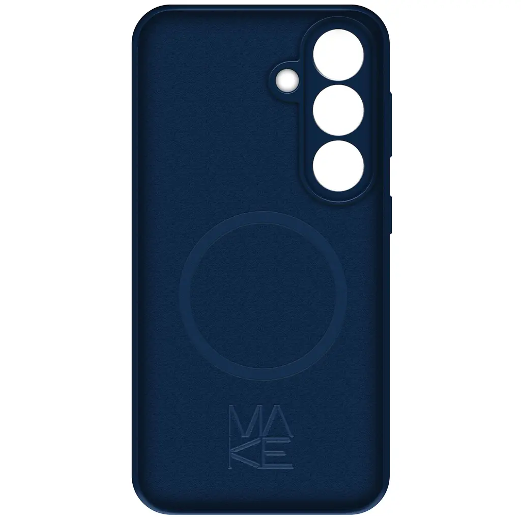 Чохол MAKE Samsung S26 Silicone Solo Navy - фото 6