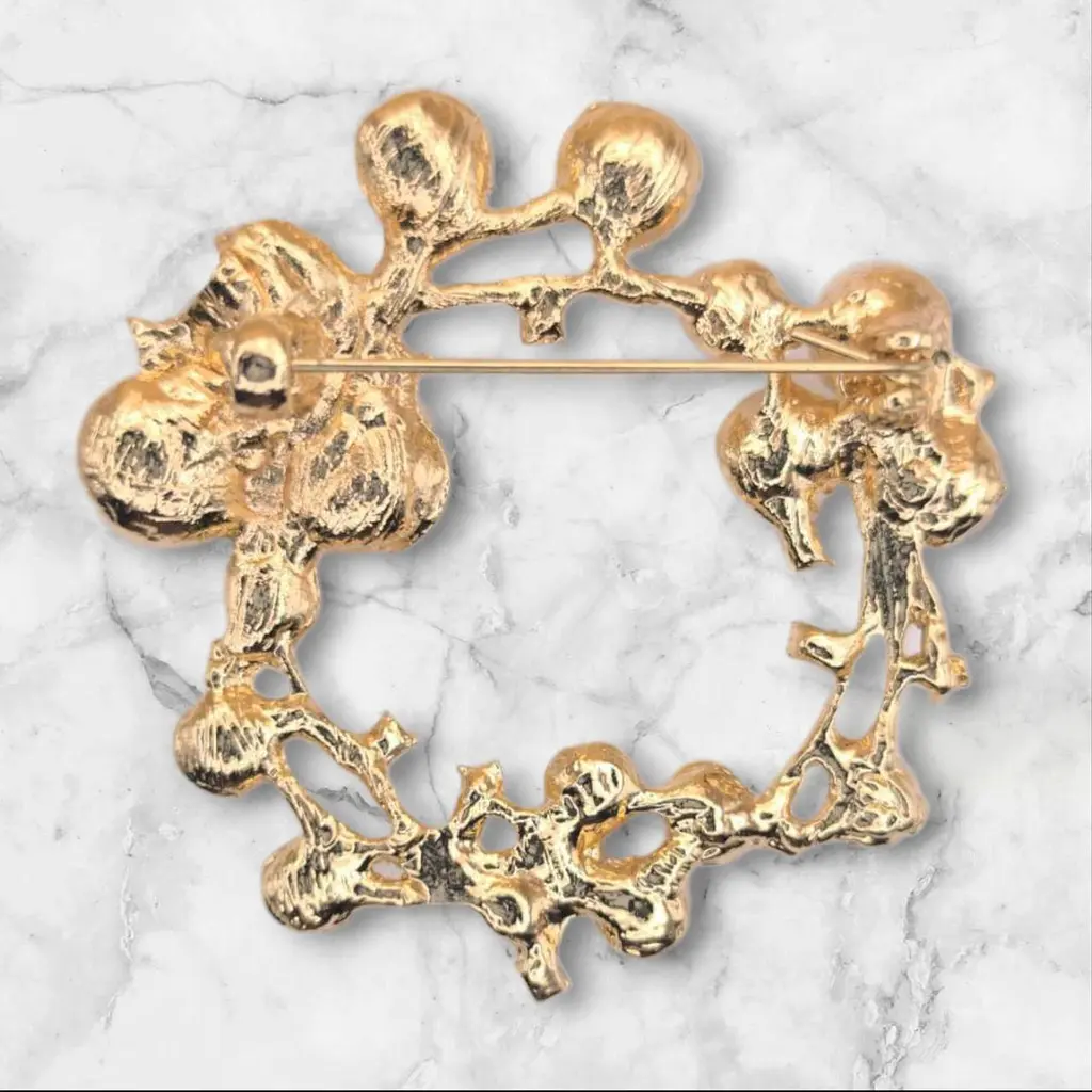 Брошь Венок жемчуг (494693304) - фото 2