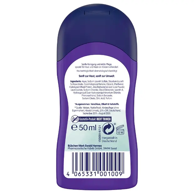 Шампунь для волосся та тіла Bubchen Русалочка 50 мл - фото 2