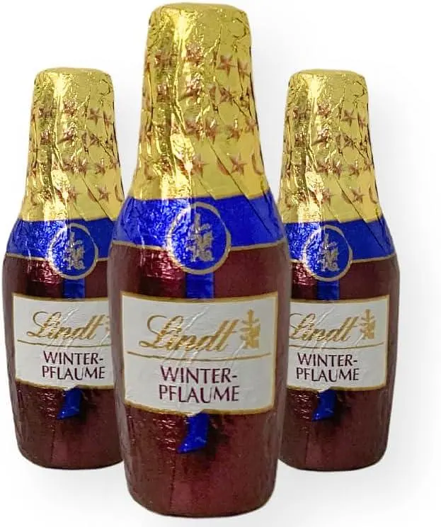 Шоколадні цукерки з лікером Lindt Chocolate Winter Plum Bottle 131г - фото 6
