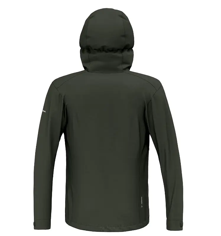 Куртка мужская Salewa Puez Aqua 4 PTX 2.5L Mens Jacket M Темно-оливковий - фото 2
