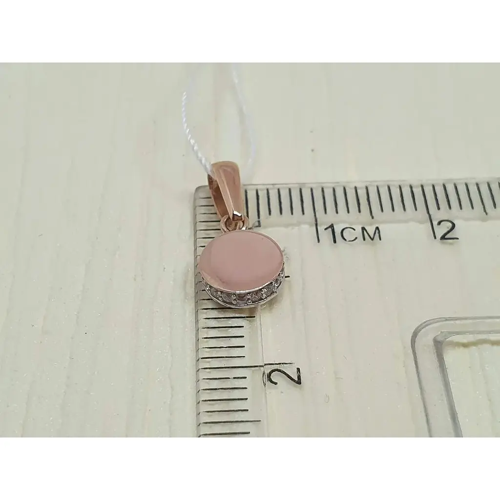 Золота підвіска Favoritum з фіанітами. 311377 - фото 4