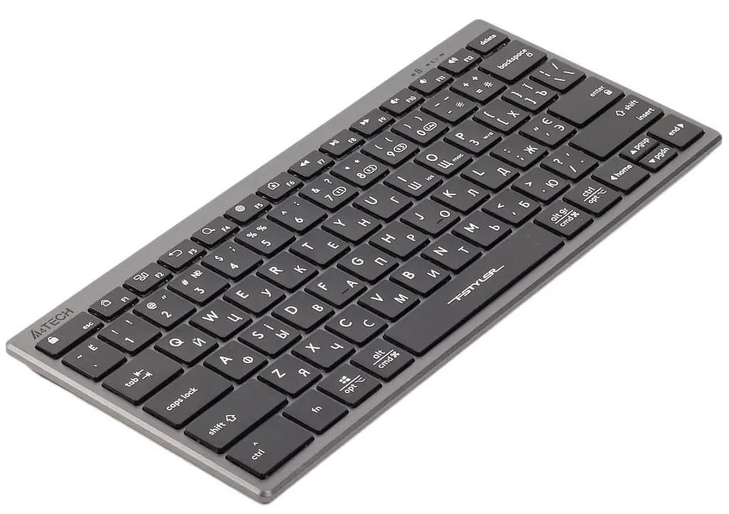 Клавиатура A4Tech Fstyler FBX51C Wireless Grey (FBX51C (Grey)) - фото 4