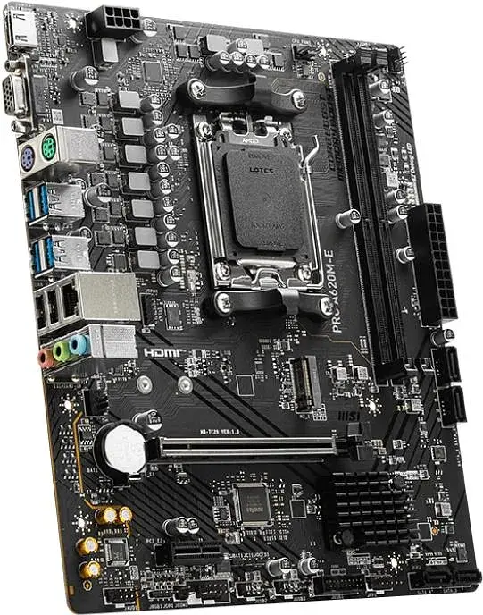 Материнская плата MSI PRO A620M-E - фото 3