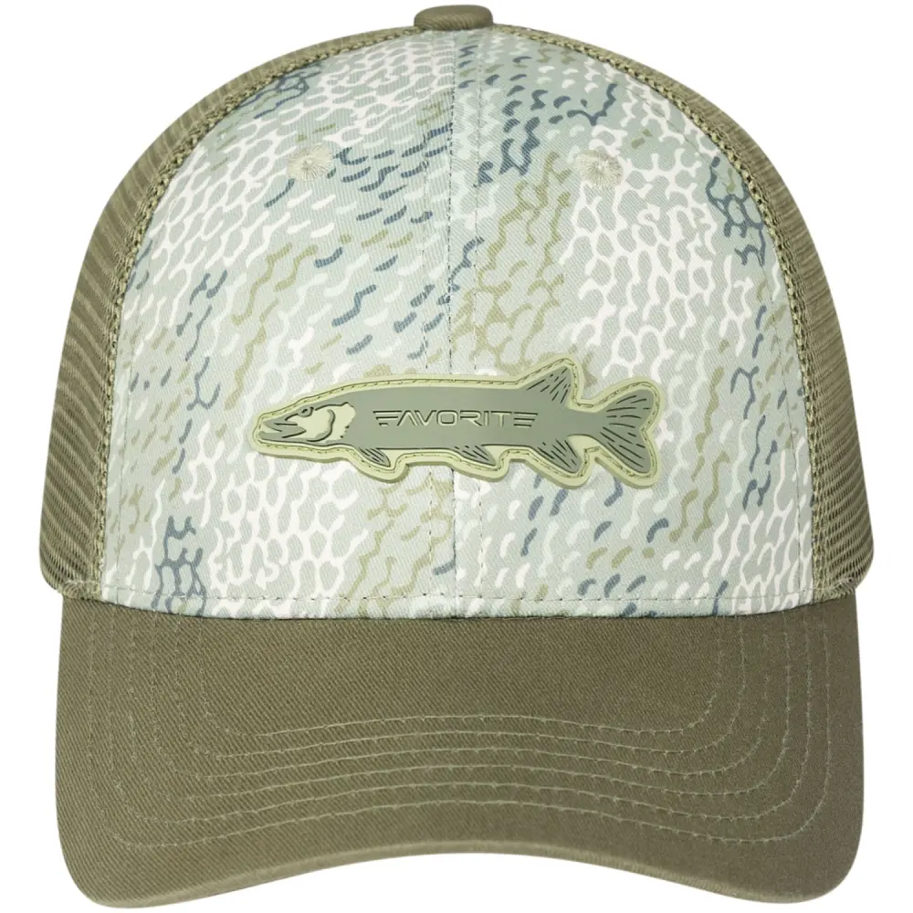Кепка Favorite Big fish 60 khaki - фото 2