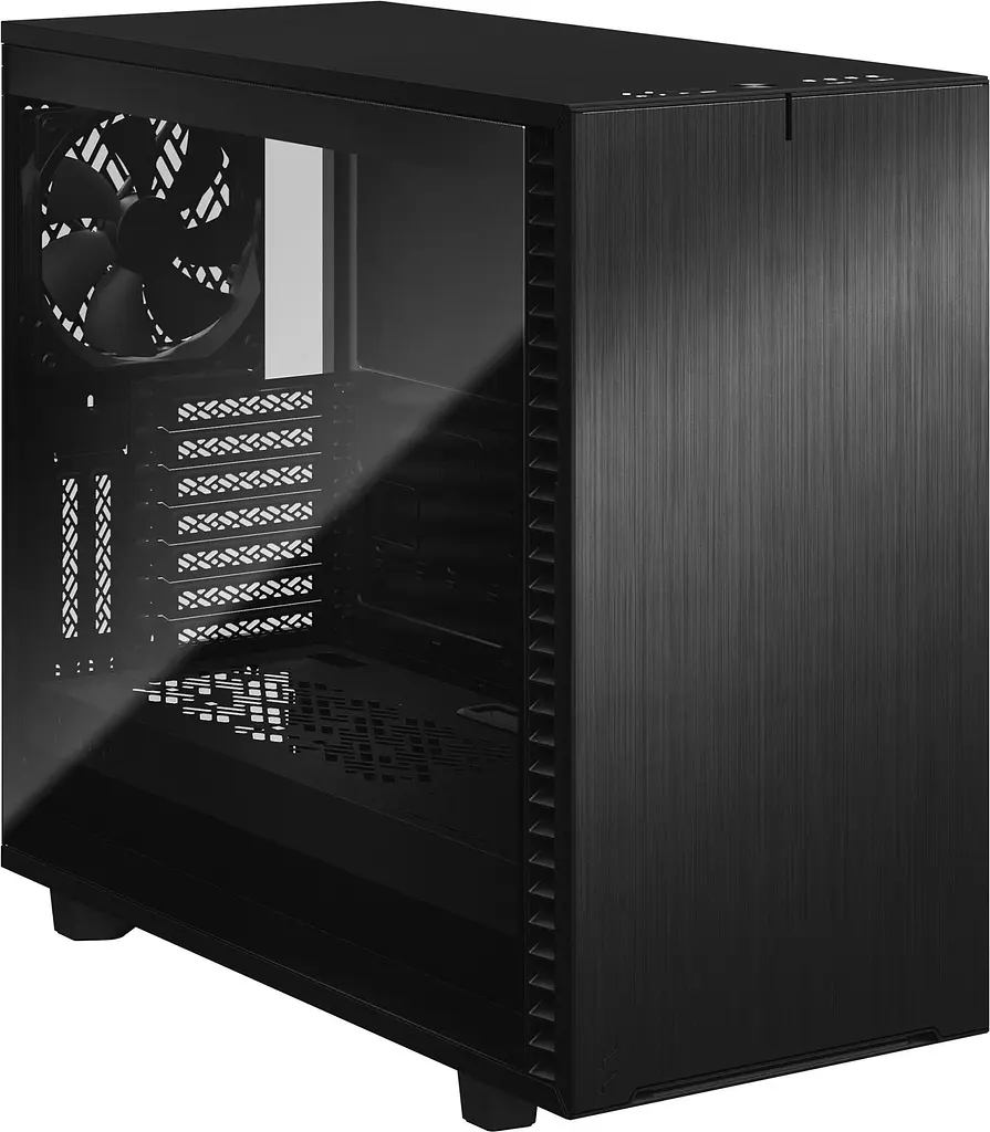 Корпус Fractal Design Define 7 Dark Tempered Glass Black (FD-C-DEF7A-03) Без БП - фото 5