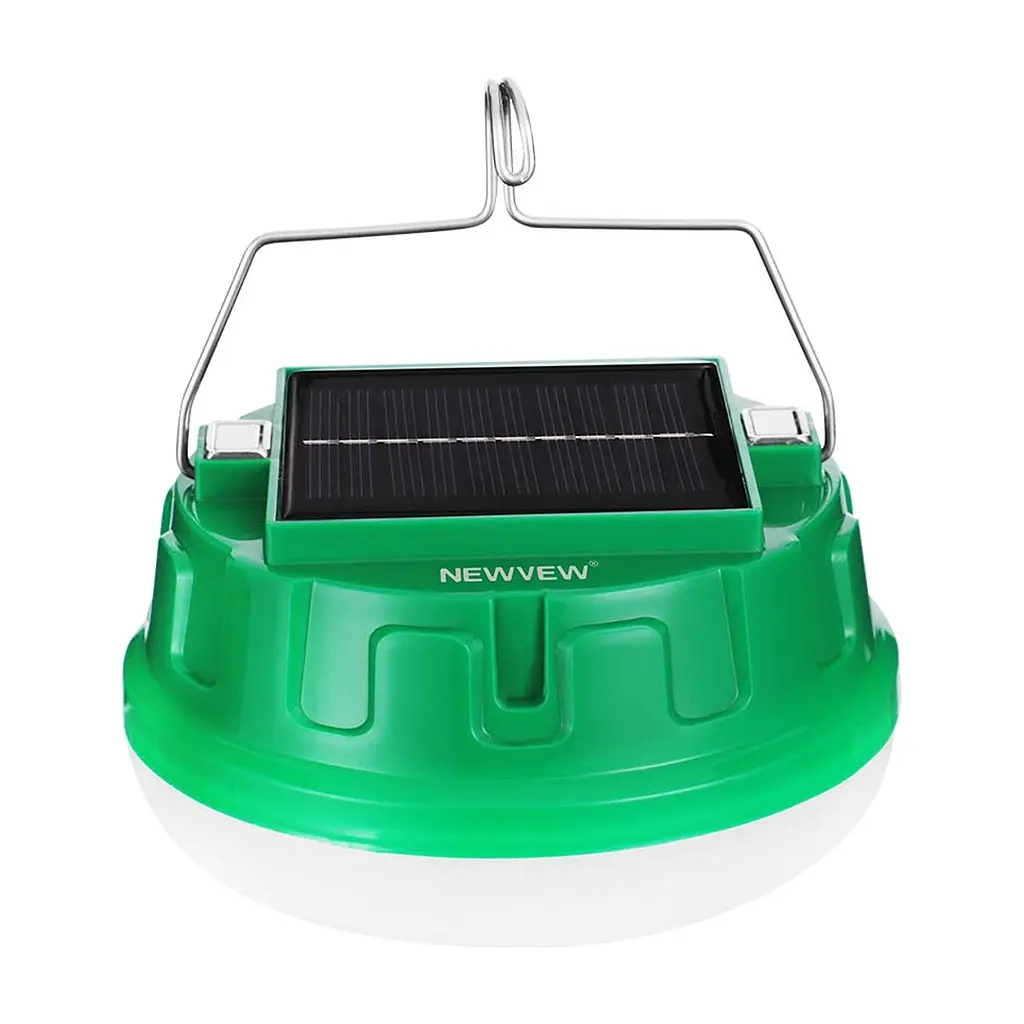 Ліхтар NEWVEW NV-E953 50W Solar Panel 3600mAh Green (NWVW-NV-E953-GN) - фото 4