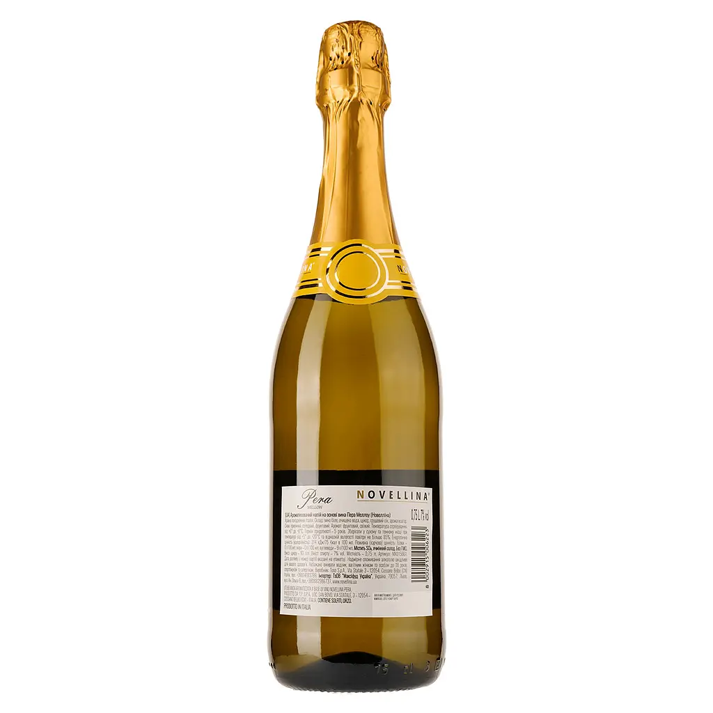 Фраголино Novellina Pera Mellow, белое, сладкое, 7%, 0,75 л - фото 2