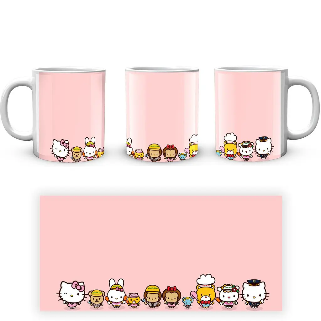 Кухоль GeekLand Hello Kitty Хелло Кітті HK 02.04 330 мл білий - фото 4