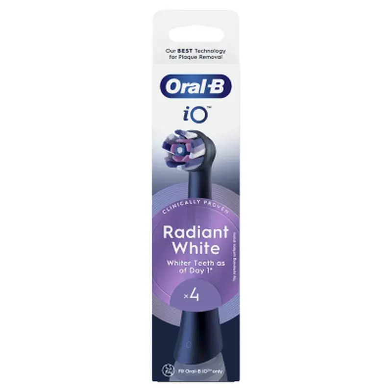 Насадка для зубної щітки Oral-B iO Блискуче відбілювання 4 шт (8700216199254) - фото 11