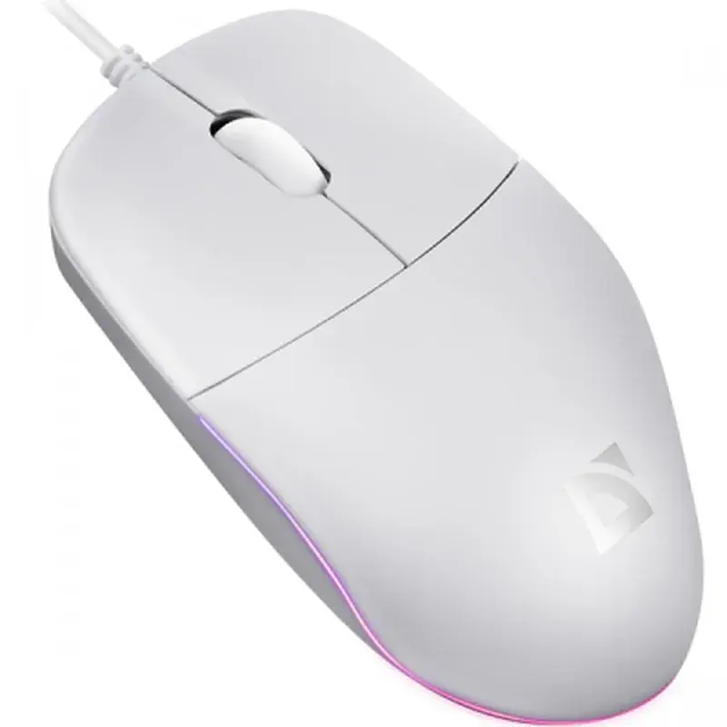 Мишка Defender Azora MB-241 LED USB White (52242) - фото 2