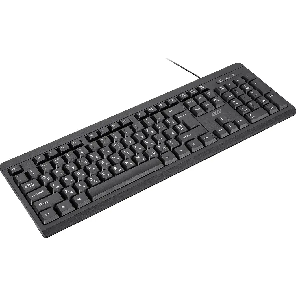 Комплект (клавіатура + миша) 2E MK401 USB UA Black (2E-MK401UB_UA) [150974] - фото 7