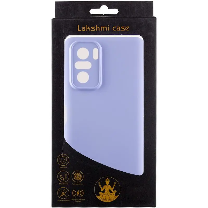Чехол Silicone Cover Lakshmi Full Camera (AAA) для Xiaomi Redmi Note 10 / Note 10s / Poco M5s Сиреневый / Dasheen - фото 4