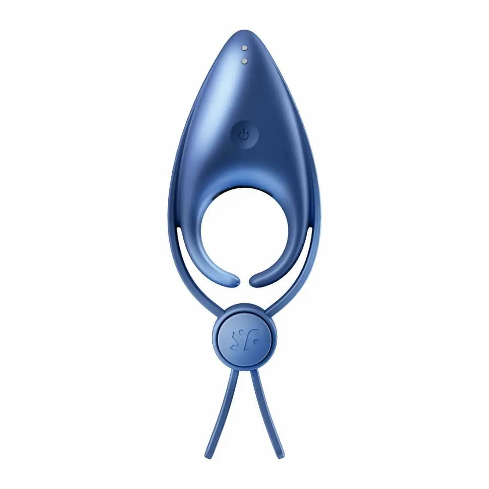 Ерекційне кільце Satisfyer Sniper 13 см блакитний - фото 4