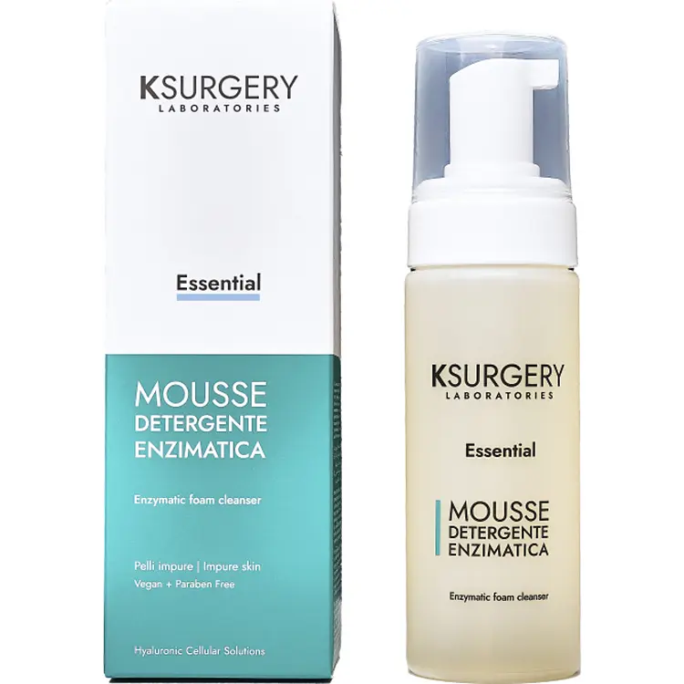 Пінка для обличчя Ksurgery Essential Mousse Detergente Enzimatica ензимна 170 мл - фото 2