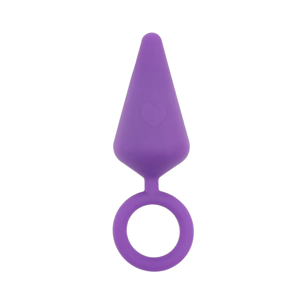 Анальна пробка Chisa Sweet Breeze Anal Plug M, 10.1х3.3 см, фіолетова